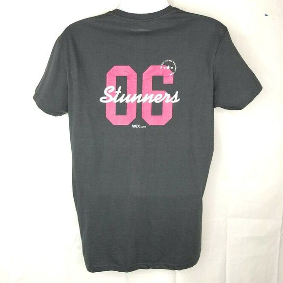Unicorn Wix Stunners Super Bowl 2017 L T-Shirt Large Unisex Gray Parody Team - Picture 3 of 6